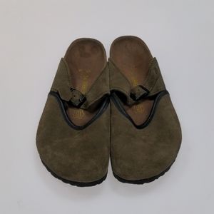 Birkenstock Green Clogs Size 34